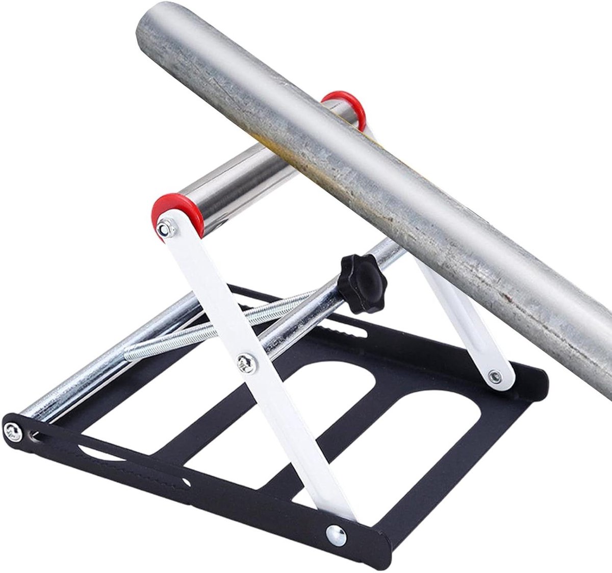 Verstelbaar steunframe - Snijmachine houder - Precisie snijwerk - Opvouwbaar ontwerp - 40-135 mm hoogte - Zwart