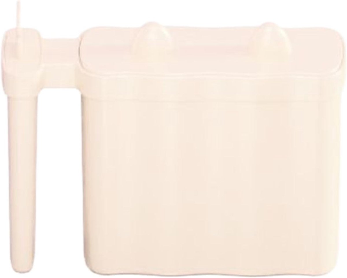 Noedelkom Kattenoren - Instant Beker - Snel Eten - Met Vorkopberg - 19 cm Lengte - Wit