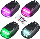 Zonne Cabine Verlichting - Vrachtwagen Verlichting - Buiten Veiligheid - Slimme Sensoren - 4 Delige Set - Enkel Kenmerk
