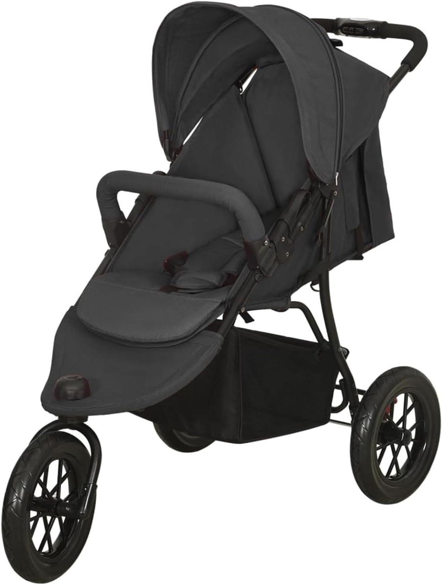 Kinderwagen buggy - Reisbuggy kinderwagen - Dagelijks gebruik - Eenvoudig inklapbaar - Niet gespecificeerd - Antraciet