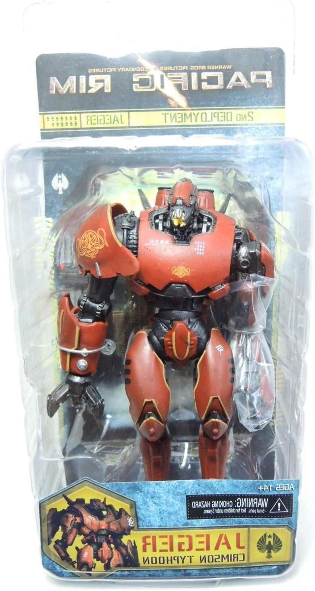 Actiefiguur Crimson Typhoon - Speelfiguur Film - Verzamelen en displayen - Gedetailleerd ontwerp - 18 cm - Paars
