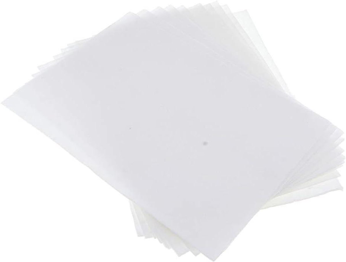 Glas Fusing Papier - Ovenplank Papier - Glas Smelten - Keramisch Geïmpregneerd - 210 x 297 mm - Wit