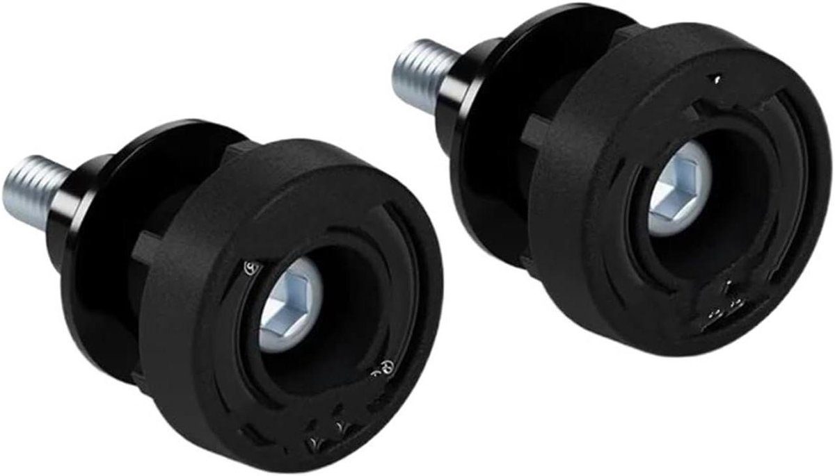 Motorkap Set Dynamo Cover - Motor Bescherming - Motoronderdelen Beschermen - Slagvast Composiet Materiaal - 8mm Paddock Stand - Zwart