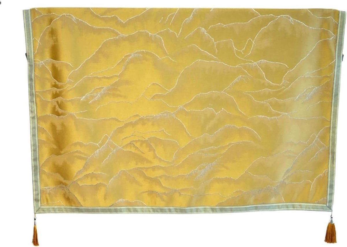 Tv Hoes - Tv Deksel Beschermhoes - Tv Beschermen - Zachte Zijdeachtige Stof - 24 inch - Goud