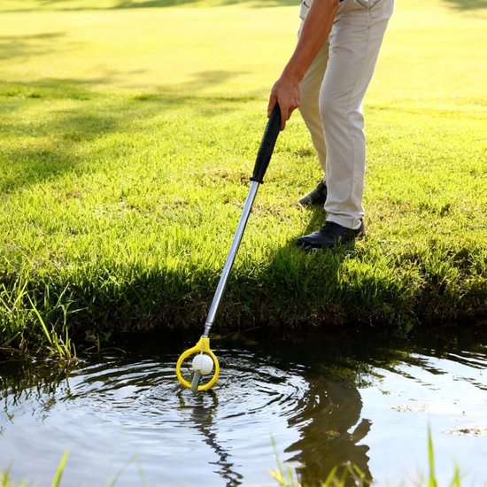 Telescopische Water Golfbal Vanger met Roestvrijstalen Schacht, ABS Grip en Veerontgrendeling, Perfect Cadeau voor Golfliefhebbers en Buitenactiviteiten — afbeelding 4