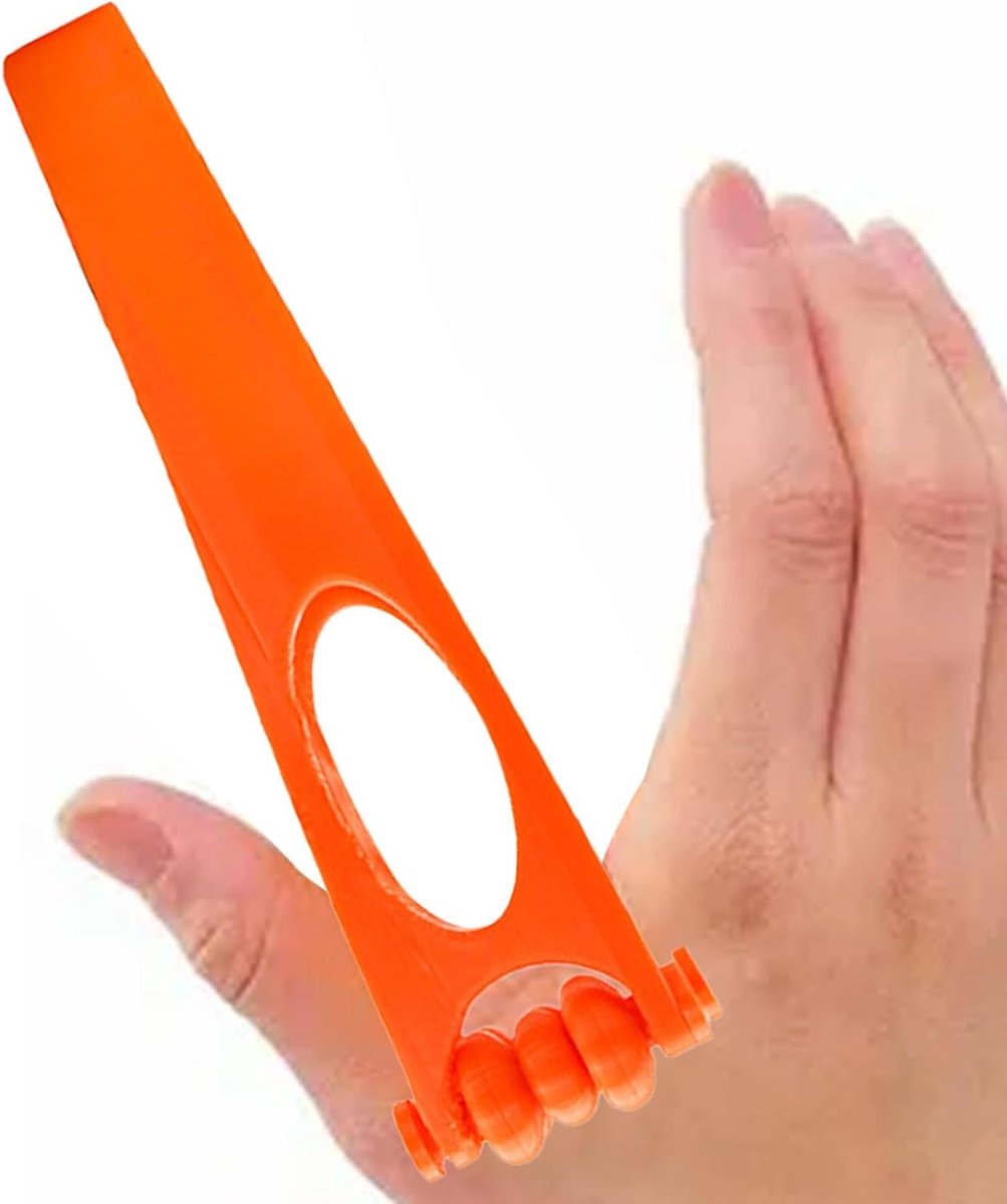 Vingermassageapparaat - Handroller - Spierontspanning - Ergonomisch ontwerp - 16 x 6 x 7 cm - Niet gespecificeerd