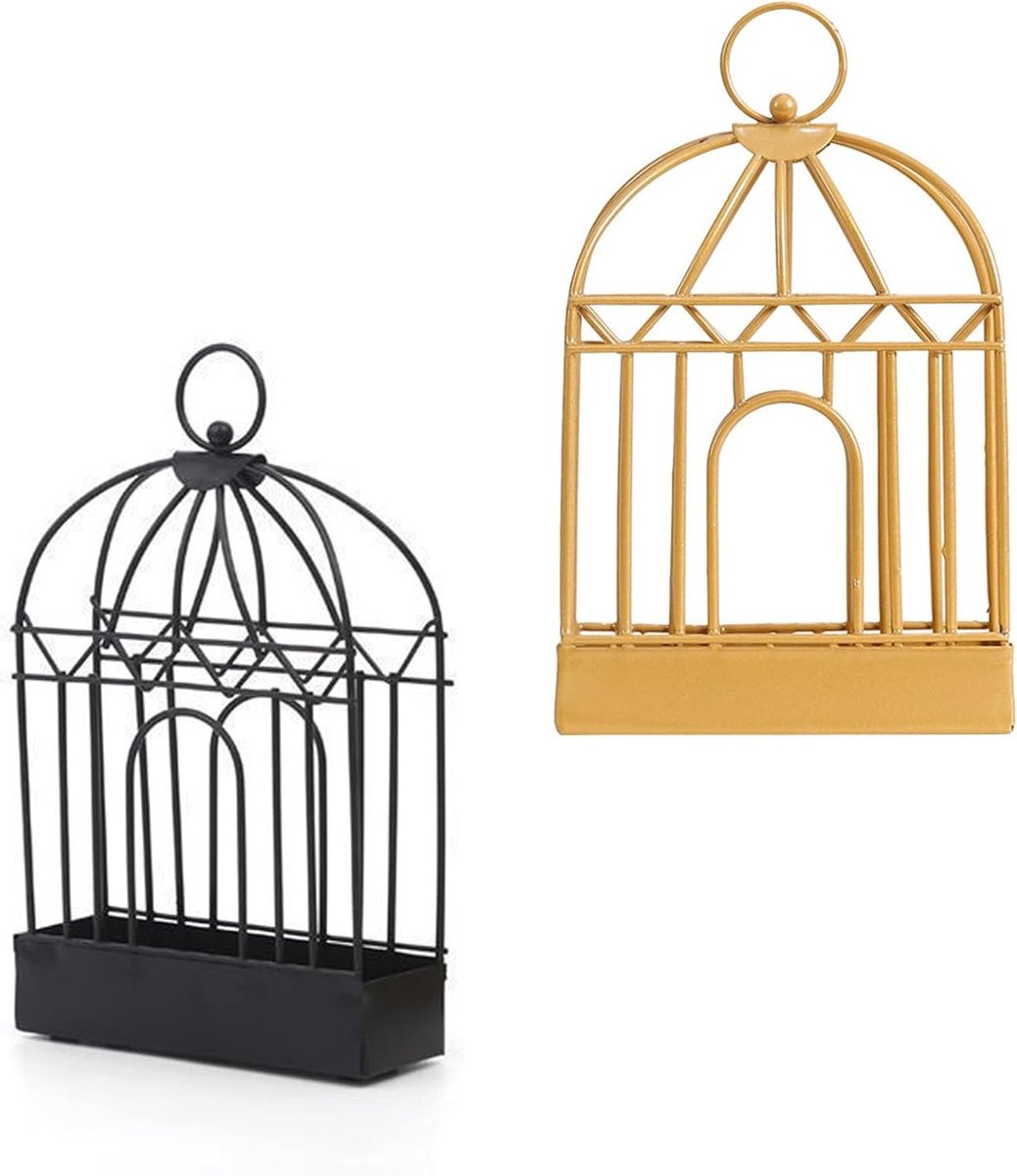 Creatieve metalen houder voor muggen spiralen, vogelkooi ontwerp, ideaal voor thuis, reizen en kamperen, geschikt voor muggenbestrijding en buitengebruik