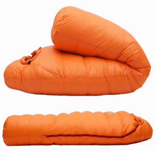 Slaapzak Outdoor - Kampeerzak Reisdeken - Kamperen en Reizen - Waterdicht en Winddicht - 210 cm x 80 cm - Groen — afbeelding 4
