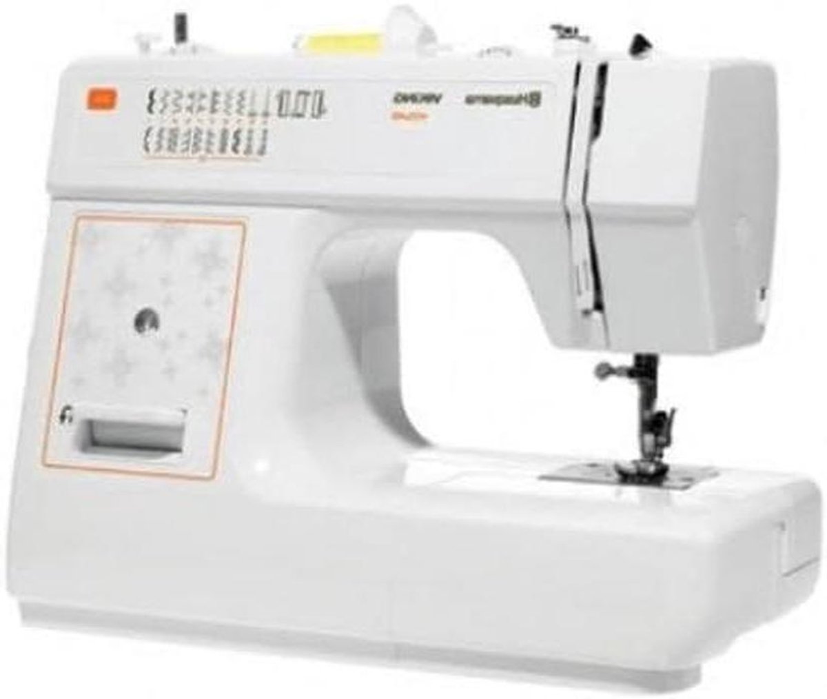 Naaimachine - Naaimachine - Kleding Maken - Geïntegreerde Naaldinrijger - 39x28x16 cm - Wit