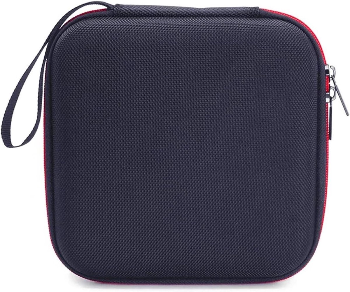 Dvd-station tas - Opbergtas - Draagbare opslag - Schokbestendig waterdicht - 18x18x5 cm - Zwart
