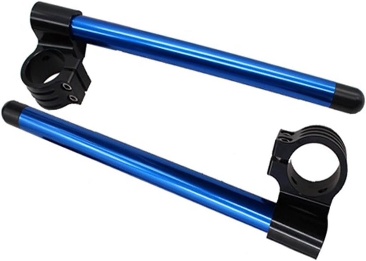 Stuurgrepen Motor - Clip-ons Stuur - Rijcomfort Verbeteren - Verstelbare Hoek - 31mm-55mm - Zwart