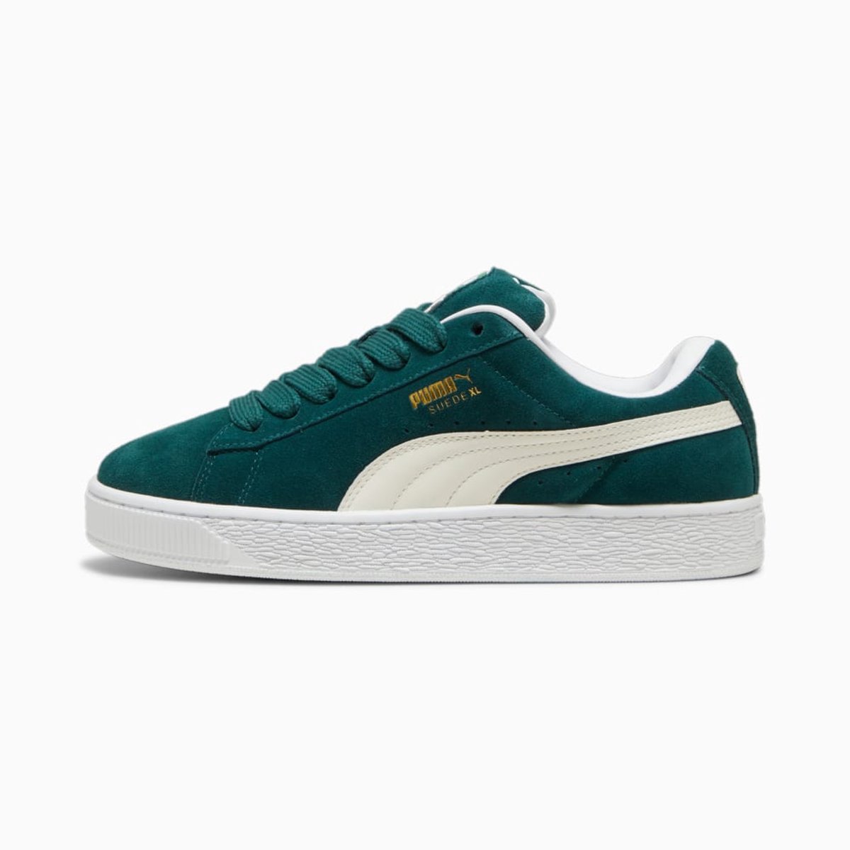 Puma Suede XL Emerald Sneakers – Unisex Groen