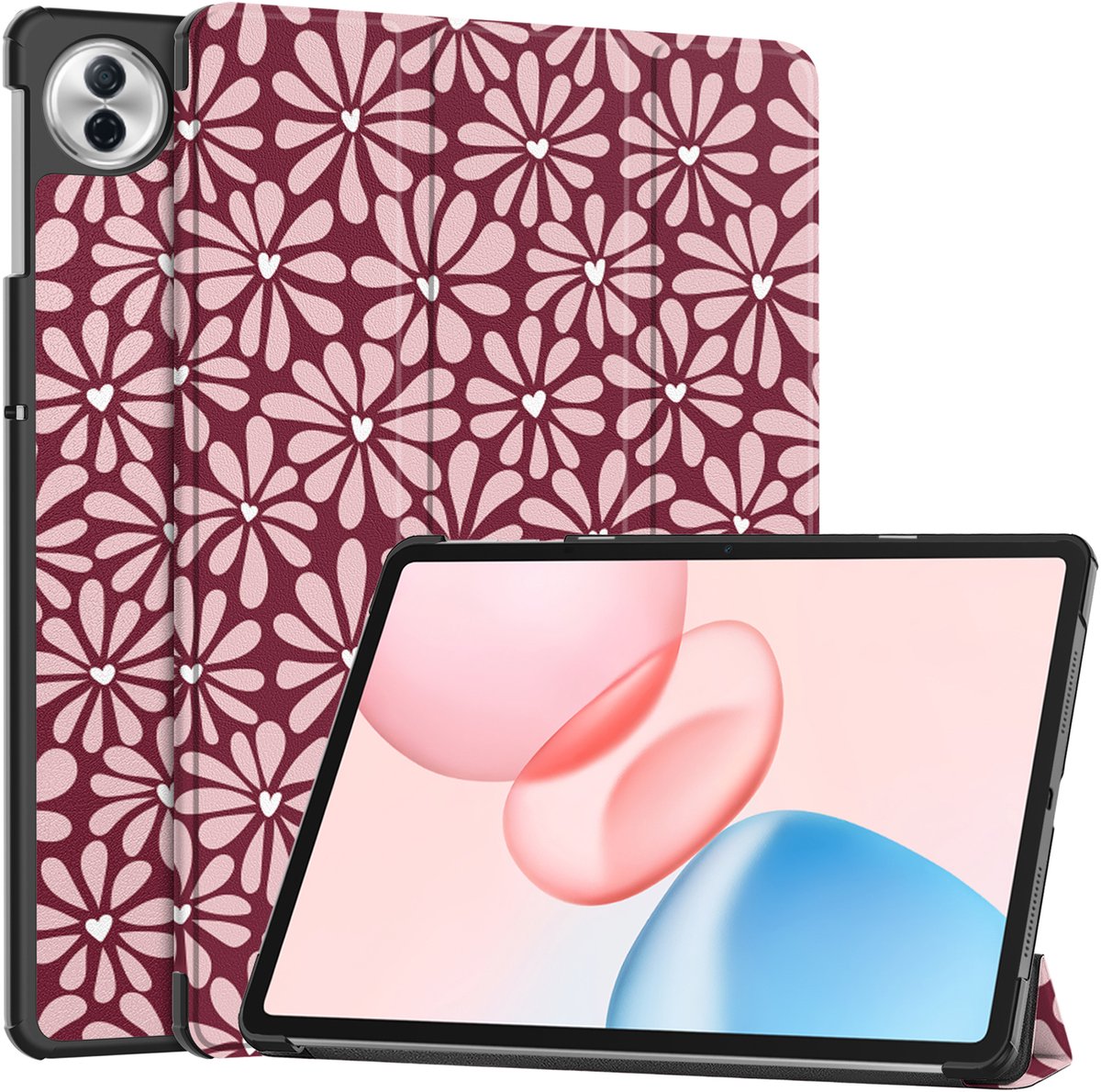 imoshion Tablet Hoes - Geschikt voor Honor Pad 10 - Design Trifold Bookcase