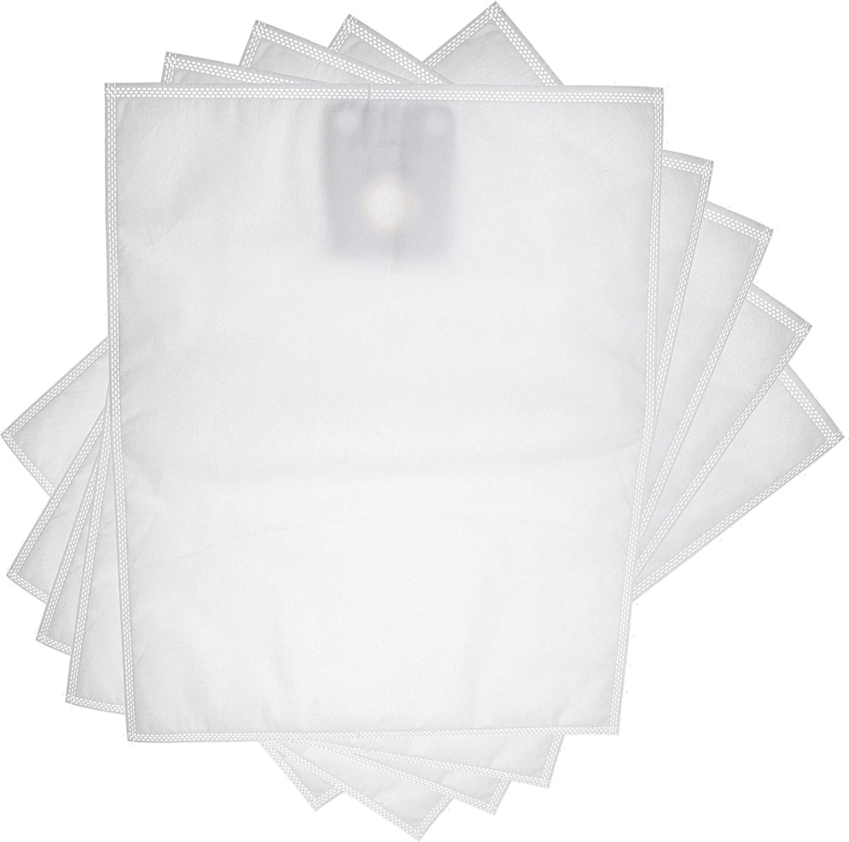 Stofzuigerzakken - Microfleece zakken - Stofzuigen - Dubbellaags - 10 stuks - Wit
