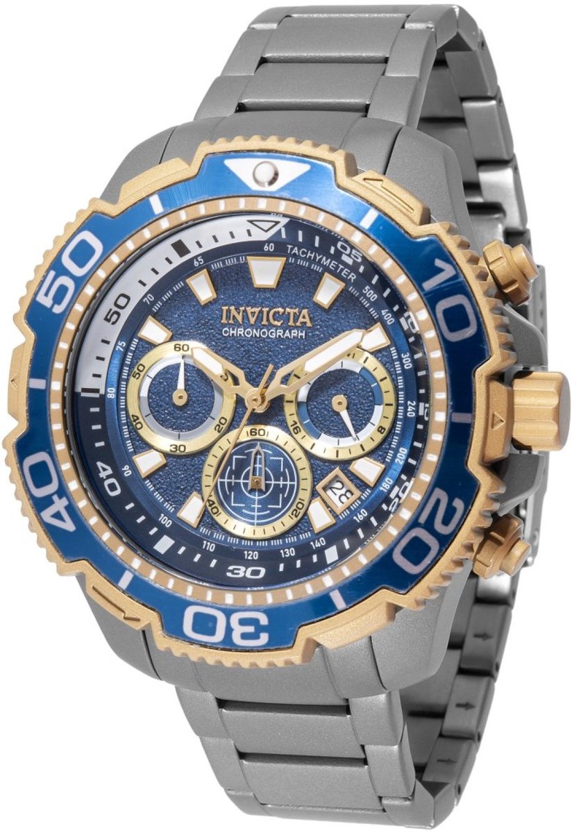 Invicta TI-22 49496 Heren Quartz Horloge - 48 mm