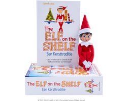 The Elf on the Shelf Cadeau Set - Meisje Nederlandstalig - Scout Elf Pop - Softcover Verhaalboek - Adoptiecertificaat