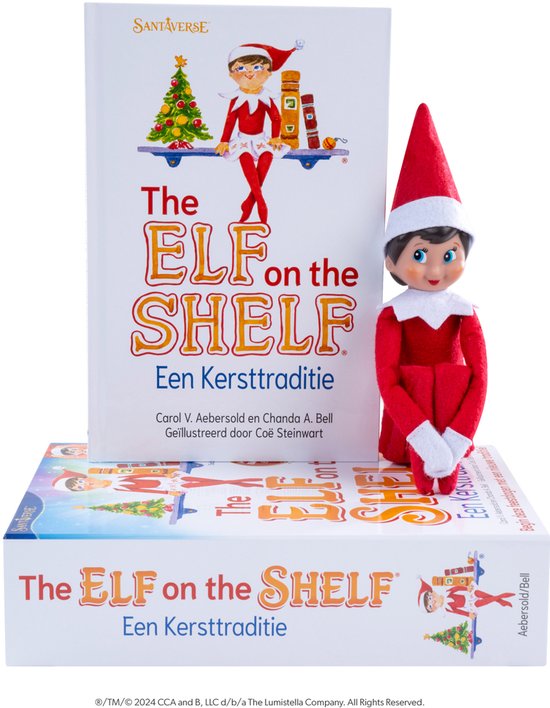The Elf on the Shelf � Meisje Nederlandstalig 27x18,5 cm - Pop