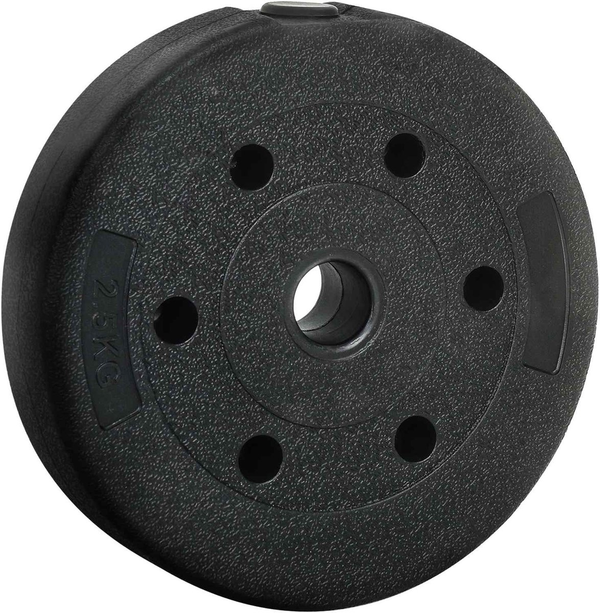 vidaXL - 4-in-1 - Halterset - 40kg - Zwart - en - Blauw - Cement - en - ijzersand thumbnail 6