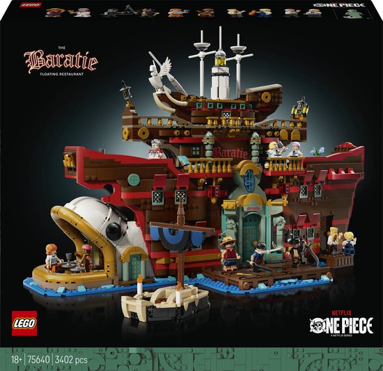 LEGO ONE PIECE Le restaurant flottant Baratie - 75640