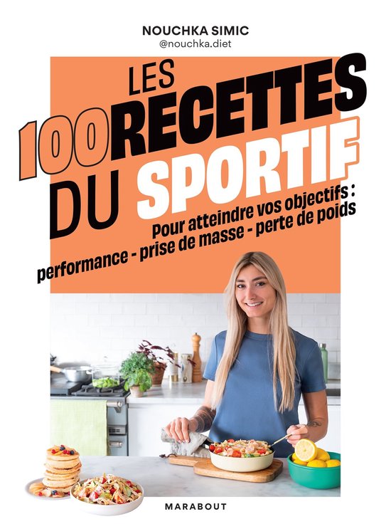 Les 100 recettes du sportif - cover