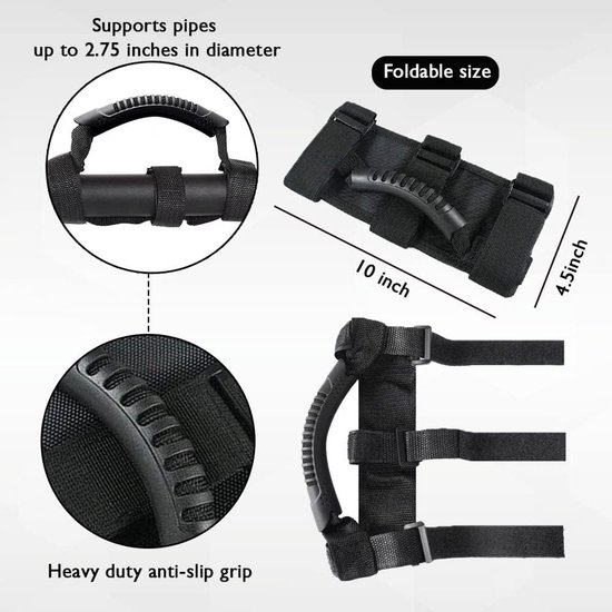 Verstelbare schouderriem voor scooter, schouderriem, accessoires, draagriem voor verhuizing, step, loopfiets, strandstoel| Cyslmuk® van Merkloos — afbeelding 5