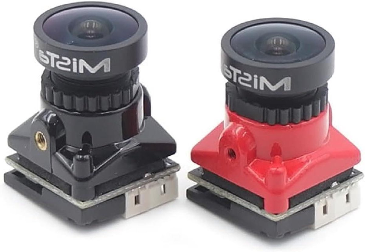 FPV Mini Camera - Drone Camera - RC Drone Gebruik - Starlight HDR Sensor - 19x19x19 mm - Zwart
