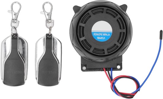 Motor Alarmsysteem - Anti-diefstal Systeem - Motor Beveiligen - Waterdicht Universeel - 150 Meter Bereik - Zwart