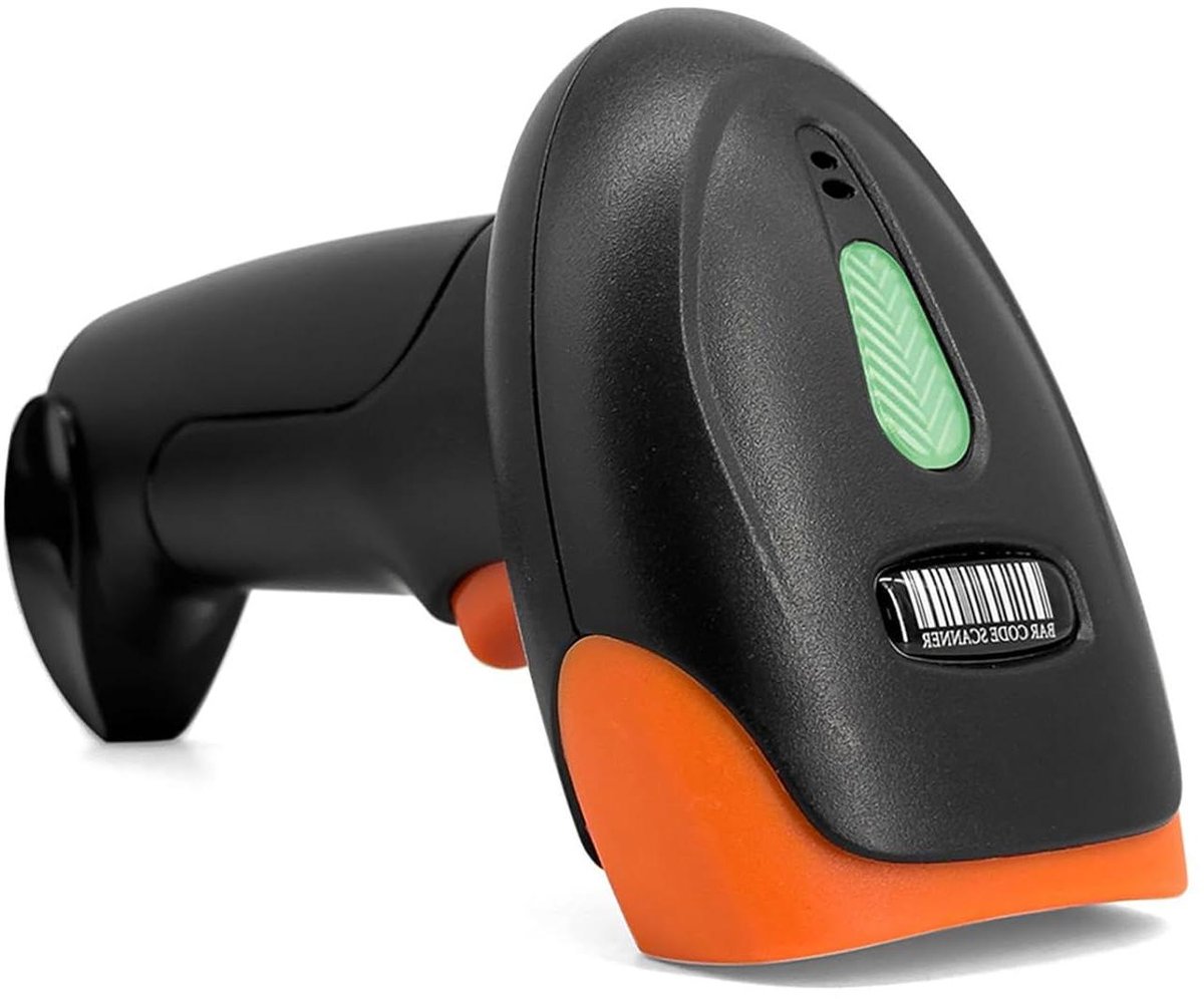Barcode Scanner - Streepjescode Lezer - Winkel Kassawerk - 1D 2D QR Codes - 140x95mm - Zwart