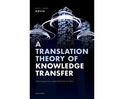 Omslag van A Translation Theory of Knowledge Transfer