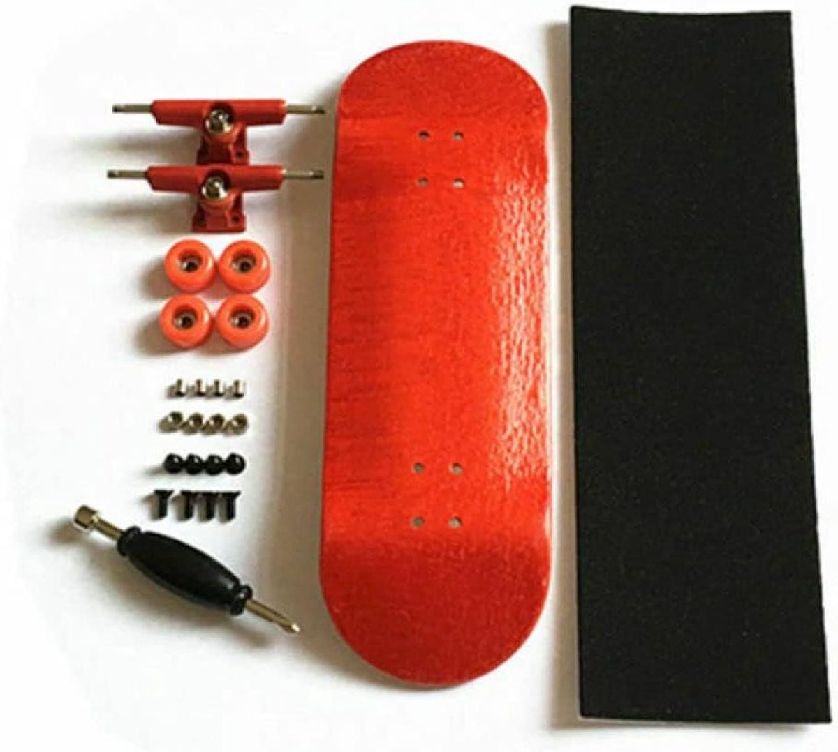 Houten Vinger Skateboard Mini Skateboard Speelgoed Skateboard Oefenen Tricks Compleet met Gereedschap 32 mm