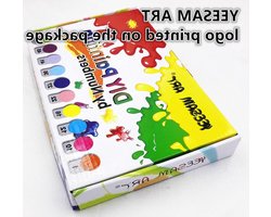 Schilderen op nummer - Doe-het-zelf schilderij - Ontspannen hobby - Voorbedrukt canvas - 50 x 40 cm - Meerdere kleuren