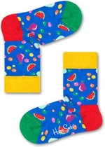 Happy Socks Kids Fruit Salad Blauw, 12-24 maanden, Maat 22/24
