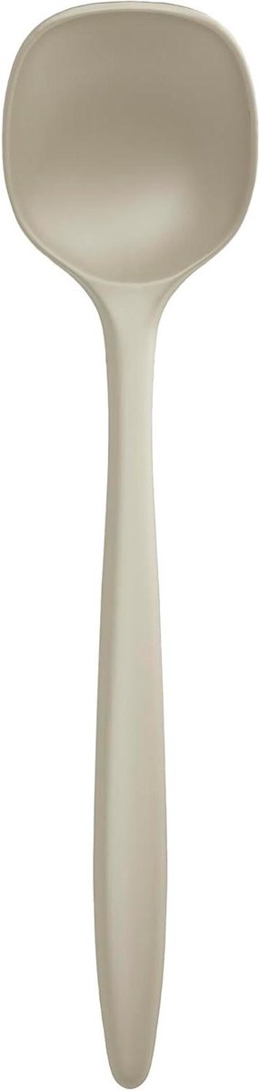 Opscheplepel - Kooklepel Serveerlepel - Eten Opscheppen - Diepe Schuine Kop - 30 cm - Humus