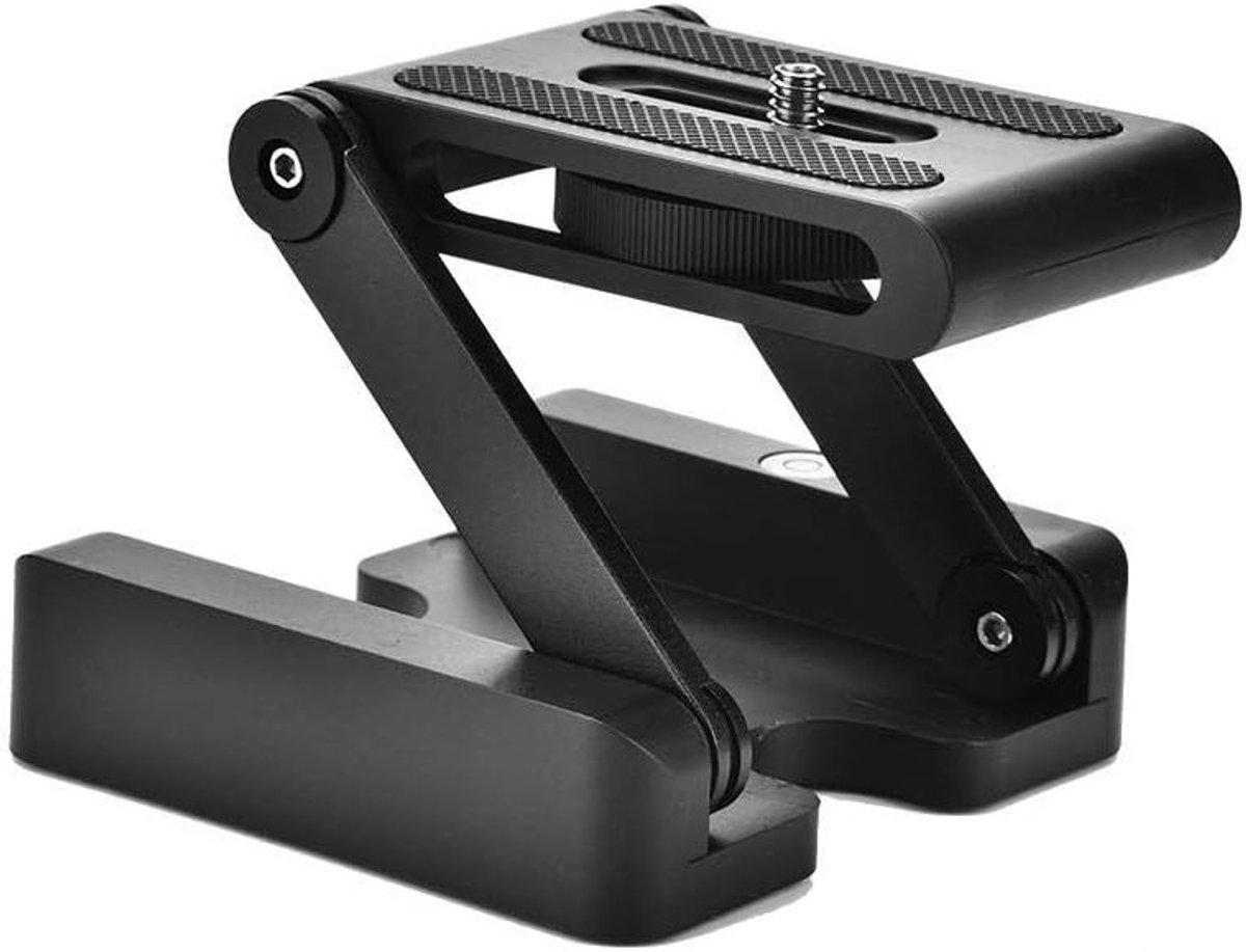 Flexibele Tilt Hoofd Tripod met 1/4" Bevestigingsschroef voor DSLR Camera's, Snelle Ontgrendelplaat en Verstelbare Hoek voor Nikon en Canon