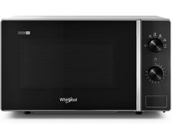 Whirlpool MWP 101 SB-1 Magnetron zwart 20 liter 700 W + 3 Jaar Gratis Extra Garantie