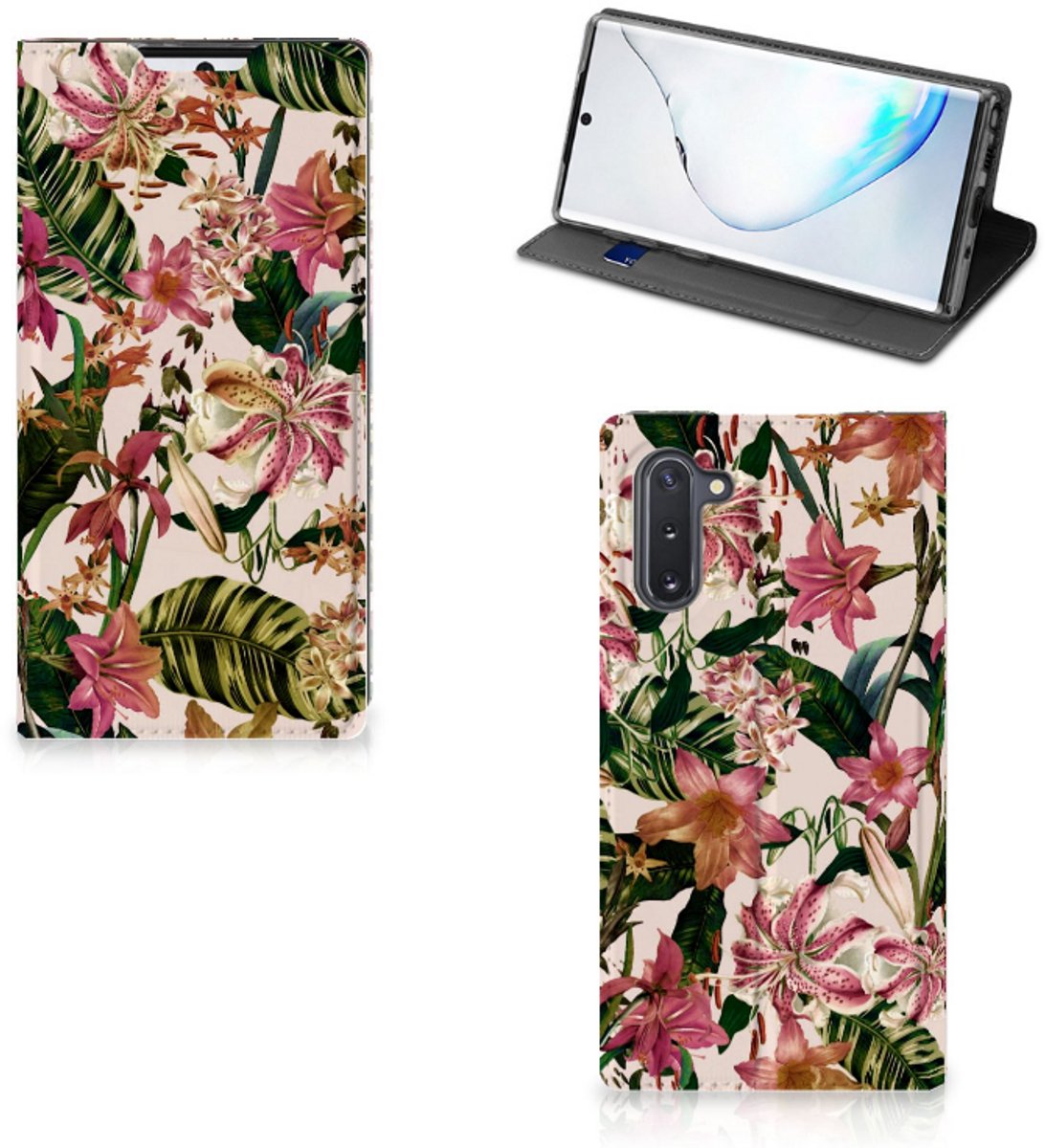 Samsung Galaxy Note 10 Smart Cover Flowers