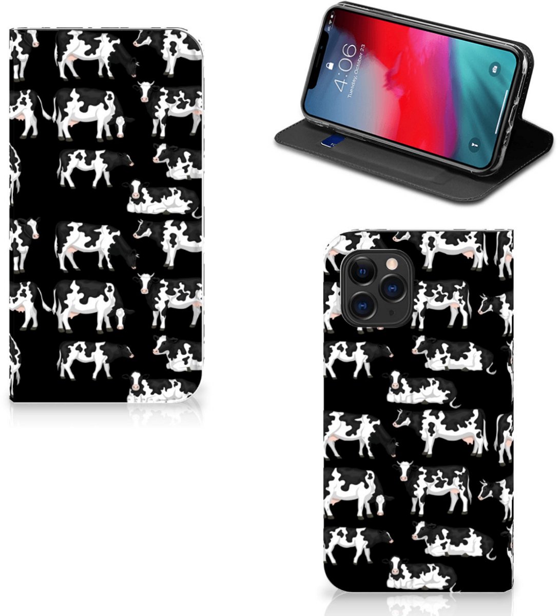 Standcase Hoesje voor Apple iPhone 11 Pro Hoesje maken Koetjes