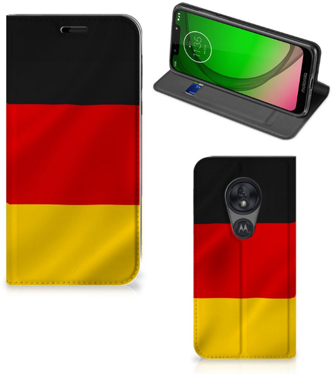 Motorola Moto G7 Play Standcase Duitsland