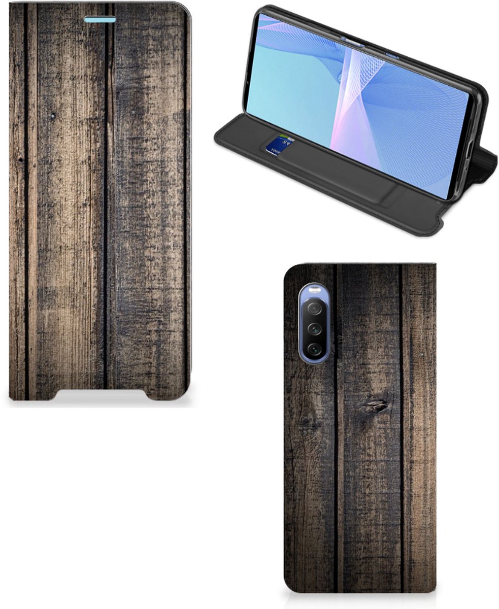 Sony Xperia 10 III Book Wallet Case Steigerhout