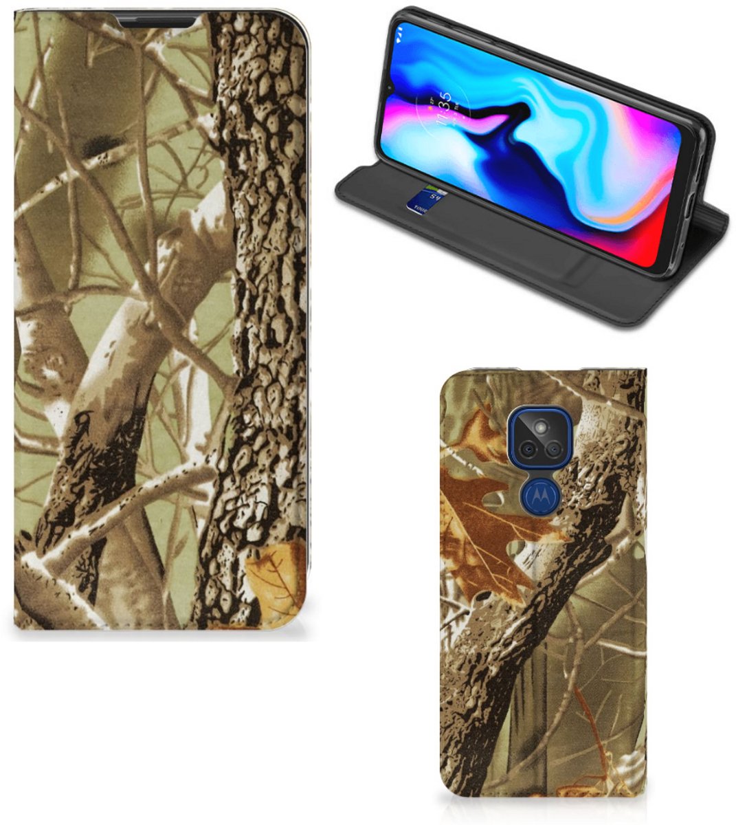 Motorola Moto G9 Play Smart Cover Wildernis
