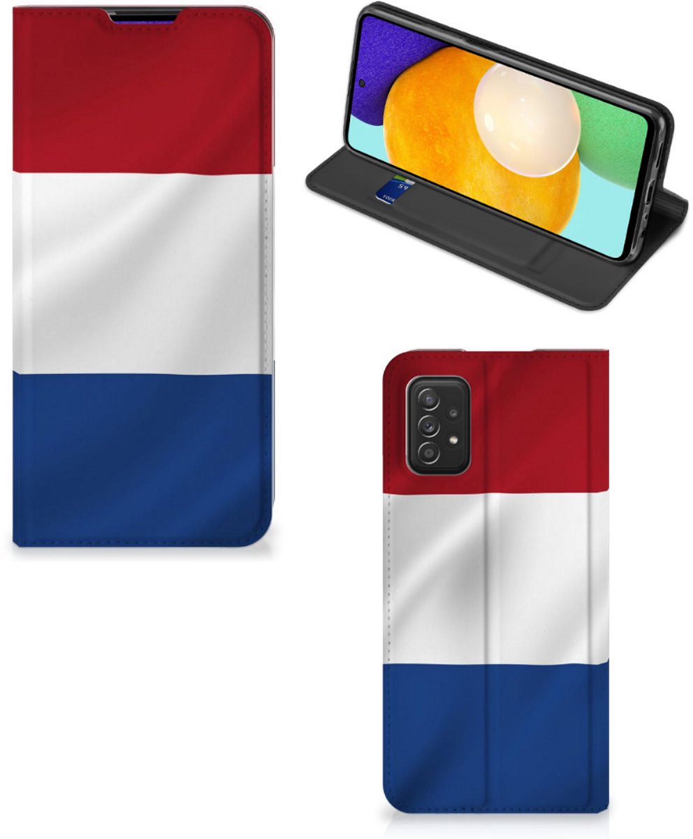 Samsung Galaxy A03s Standcase Nederlandse Vlag
