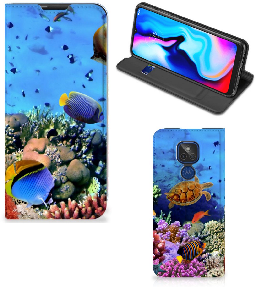 Motorola Moto G9 Play Hoesje maken Vissen