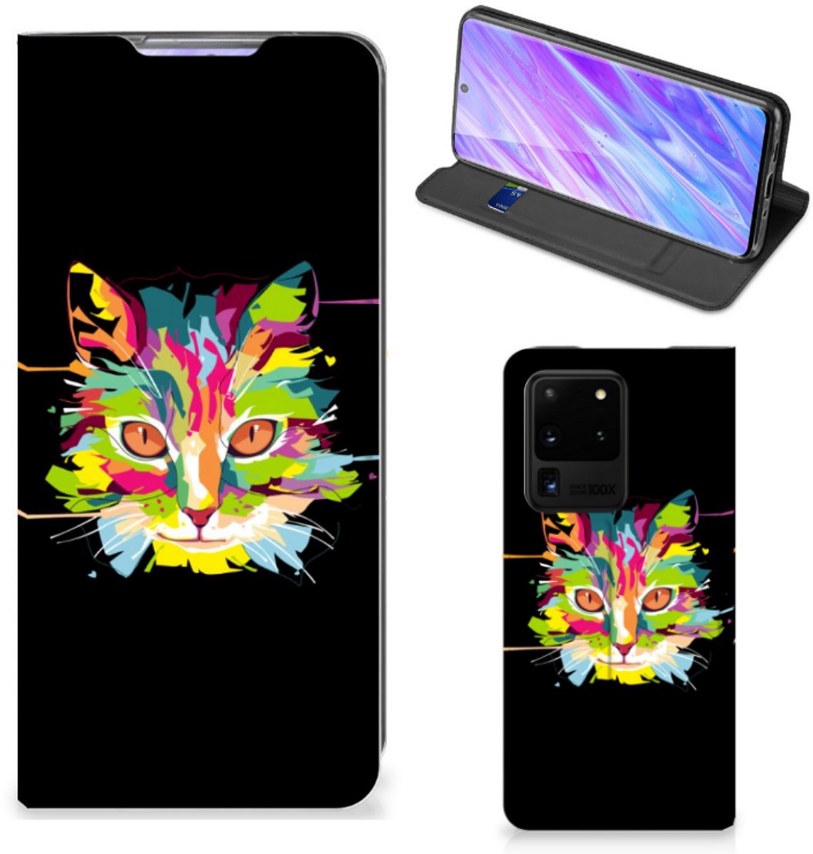 Samsung Galaxy S20 Ultra Magnet Case Cat Color