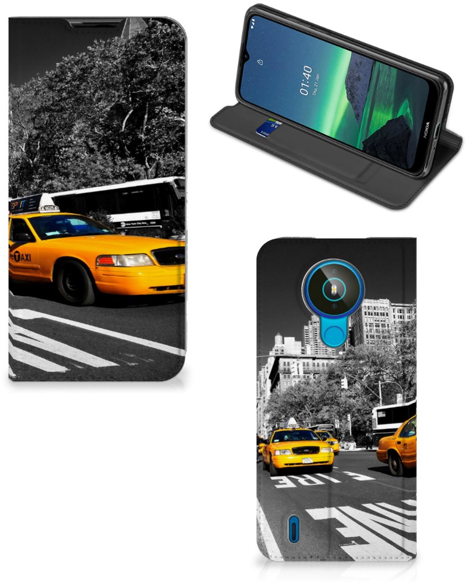 Nokia 1.4 Book Cover New York Taxi