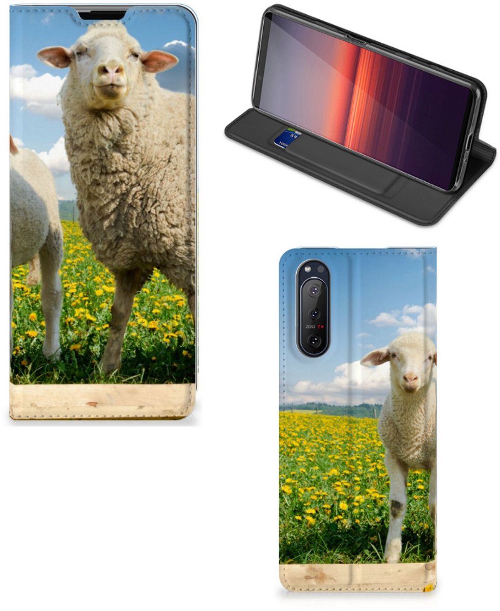 Sony Xperia 5 II Hoesje maken Schaap en Lammetje