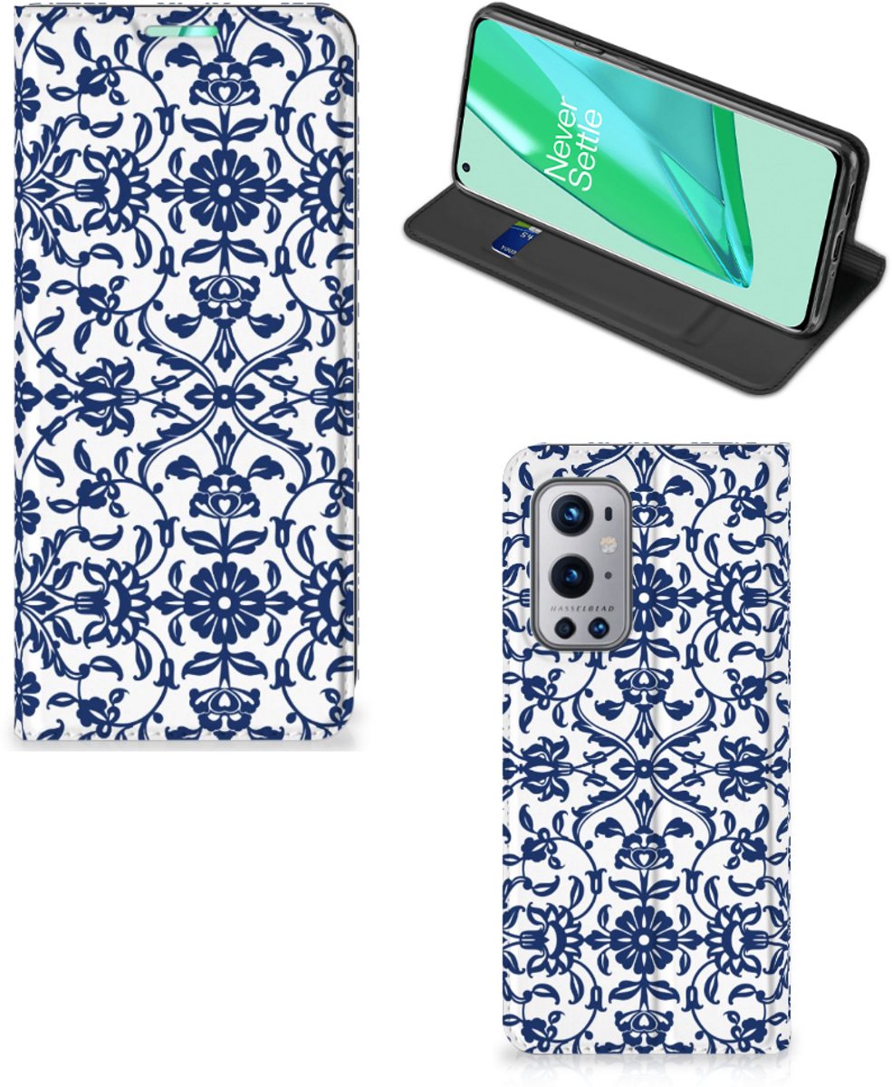 OnePlus 9 Pro Smart Cover Flower Blue
