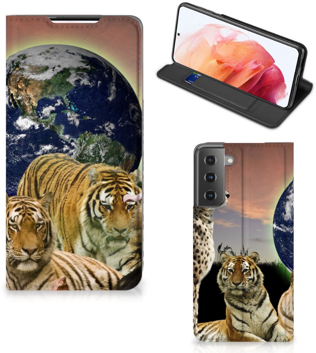 Samsung Galaxy S21 Hoesje maken Roofdieren