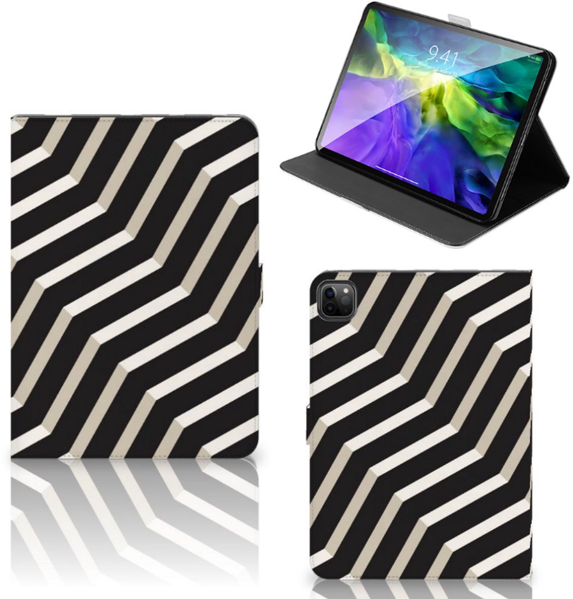 iPad Pro 11 2020/2021/2022 Tablet Beschermhoes Illusion