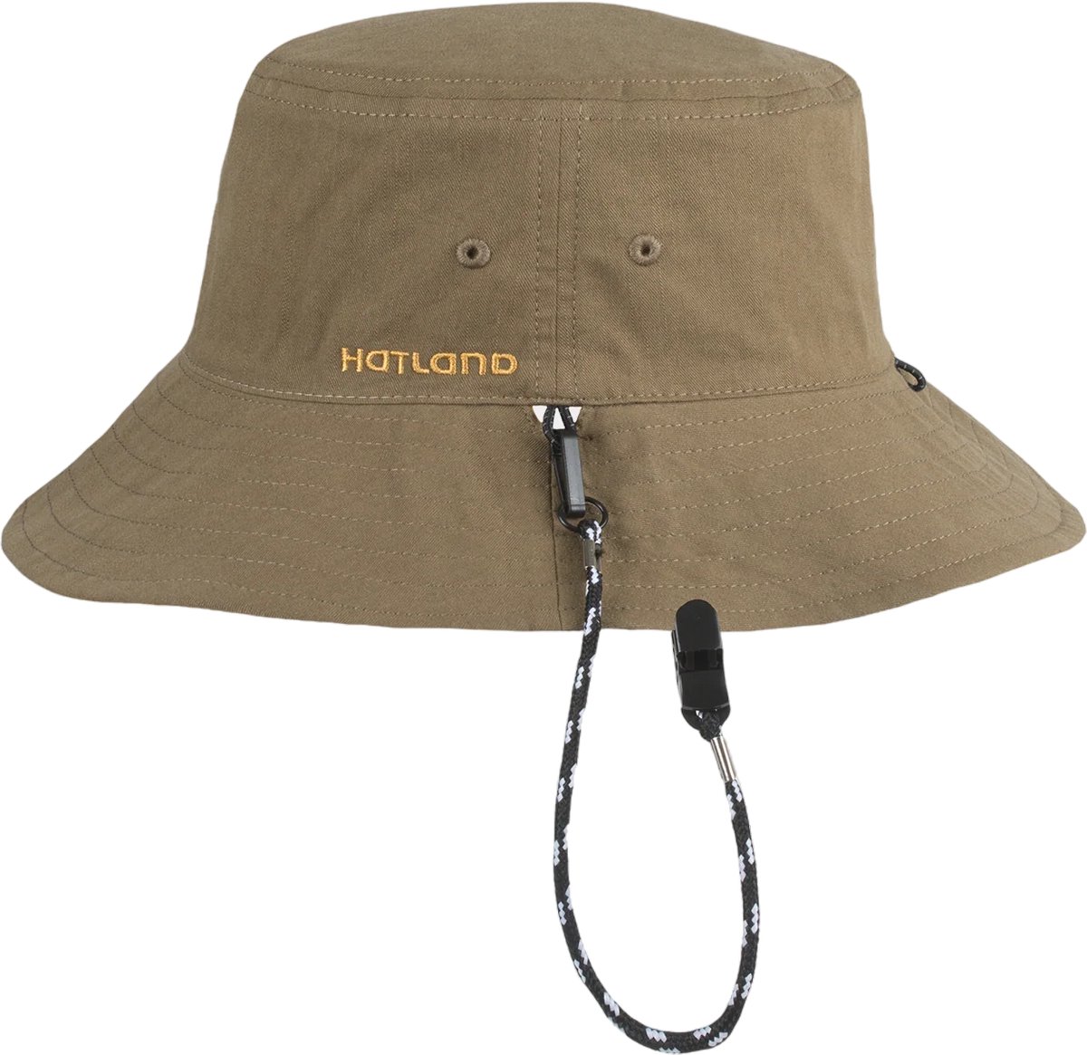 Hatland Elin Reversible Buckethat - Heren Mutsen - Olive