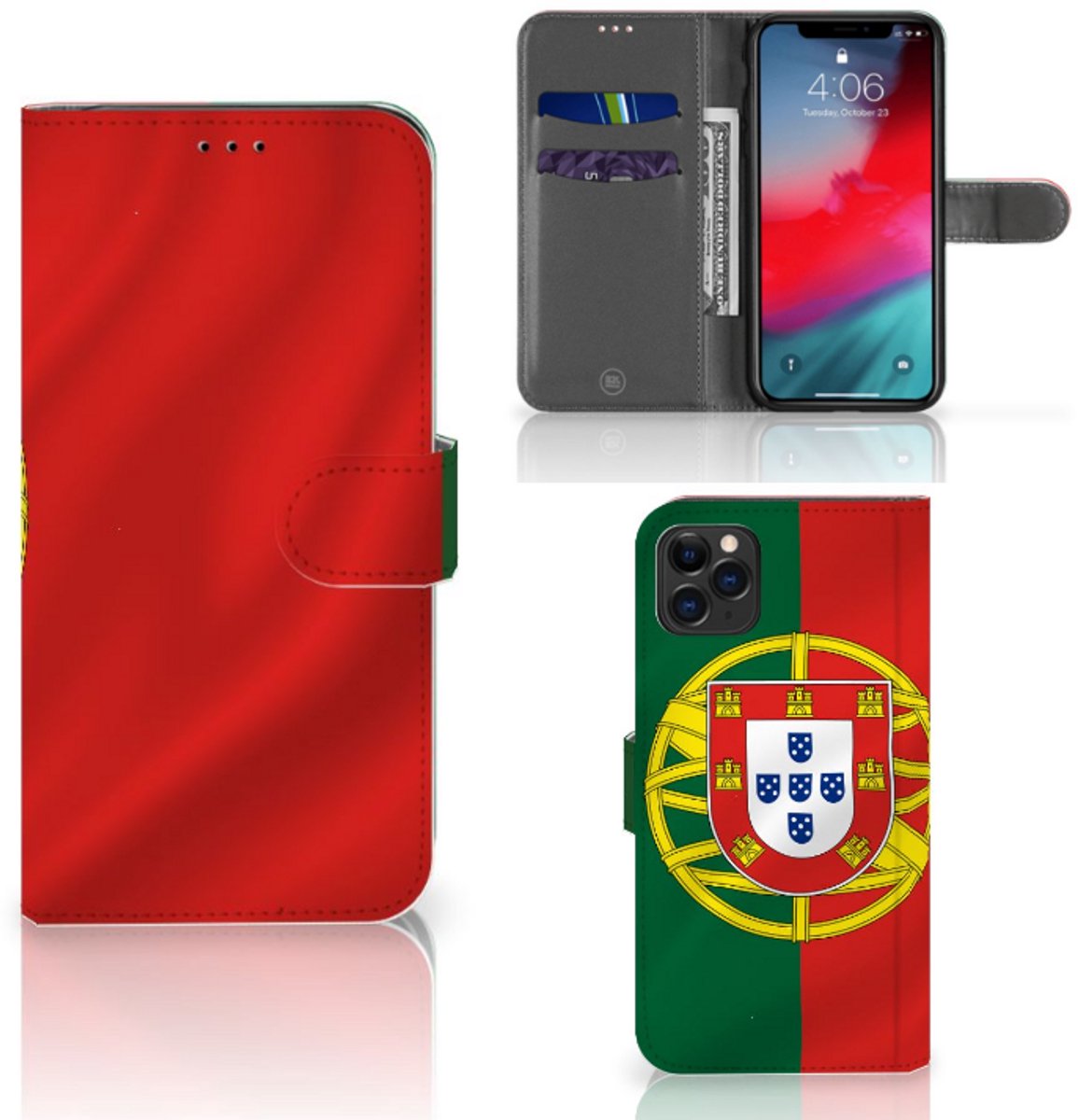 Book Case voor Apple iPhone 11 Pro Max Bookstyle Case Portugal
